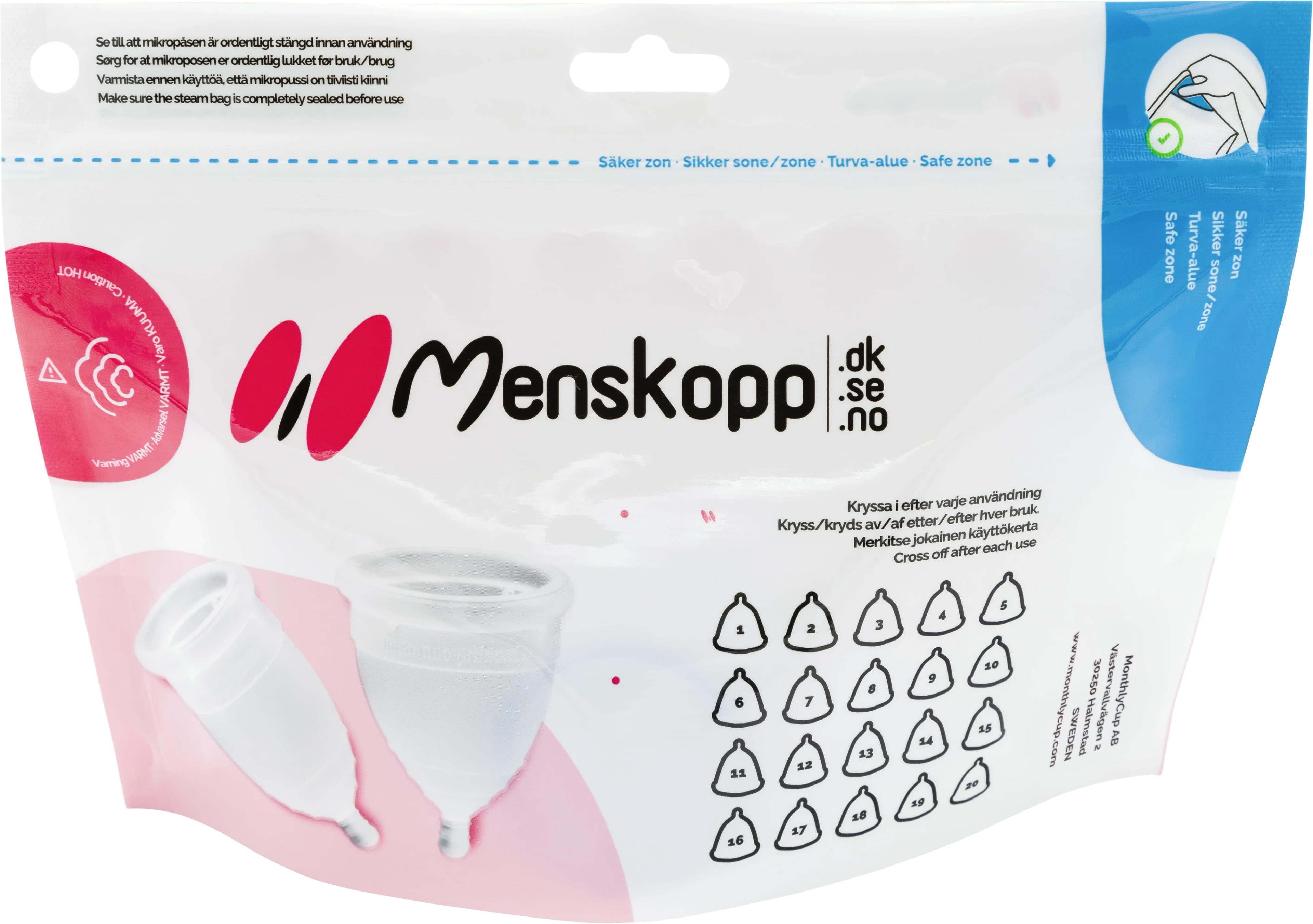 MonthlyCup Mikropåse från MonthlyCup – köp hos Apotek Hjärtat