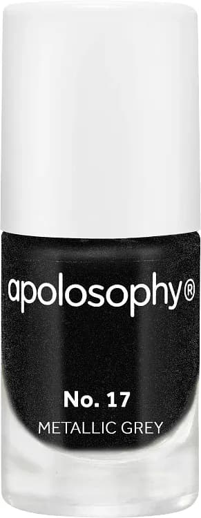 Apolosophy Nail Polish 4,5 ml Metallic Grey från Apolosophy – köp hos Apotek Hjärtat