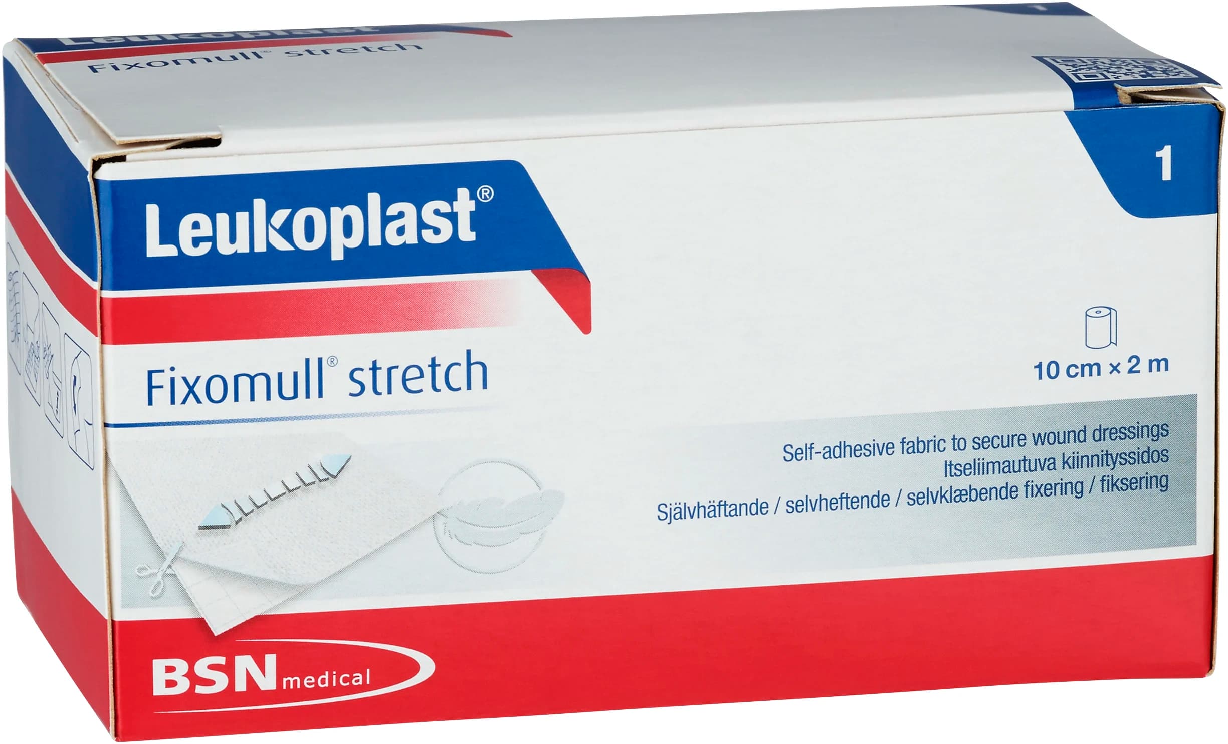Leukoplast Fixomull Stretch 10 cm x 2 m (1) från Leukoplast – köp hos Apotek Hjärtat