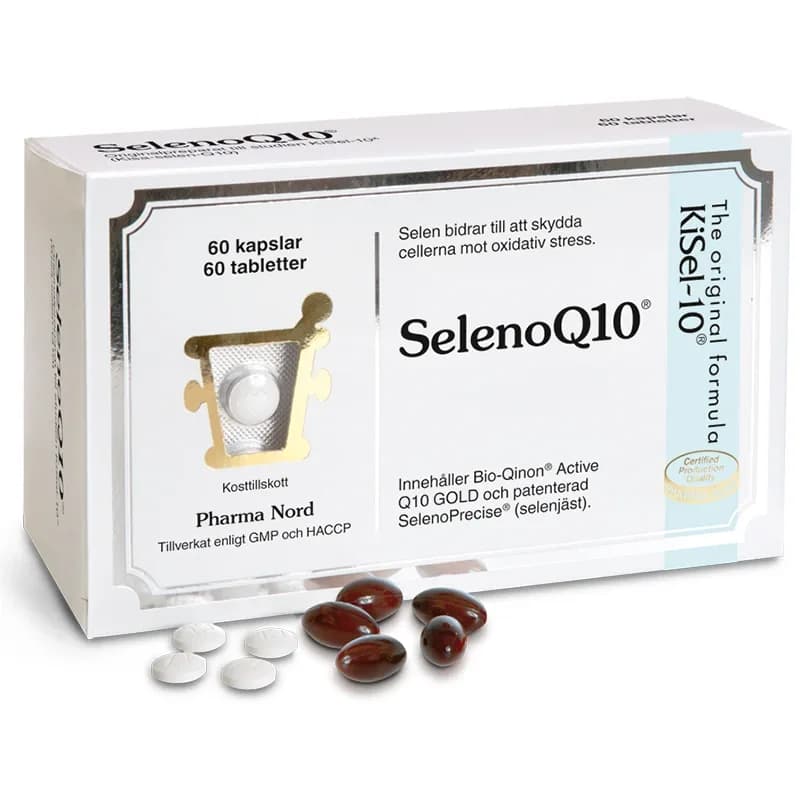 Pharma Nord SelenoQ10 60 st från Pharma Nord – köp hos Apotek Hjärtat