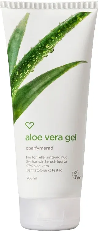 Hjärtats Aloe Vera gel Oparfymerad 200 ml från Hjärtats – köp hos Apotek Hjärtat