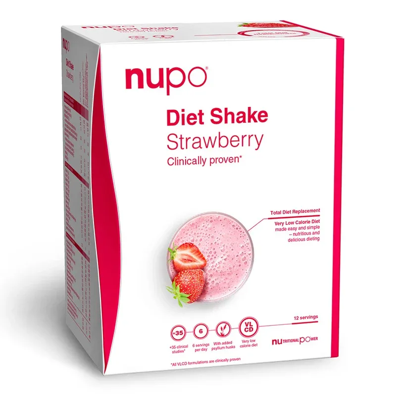 Nupo Diet Shake Strawberry 12 portioner från Nupo – köp hos Apotek Hjärtat
