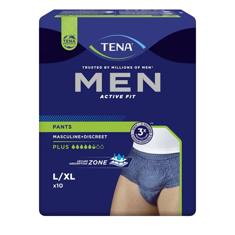 TENA Men Pants Plus L/XL 10 st från Tena – köp hos Apotek Hjärtat