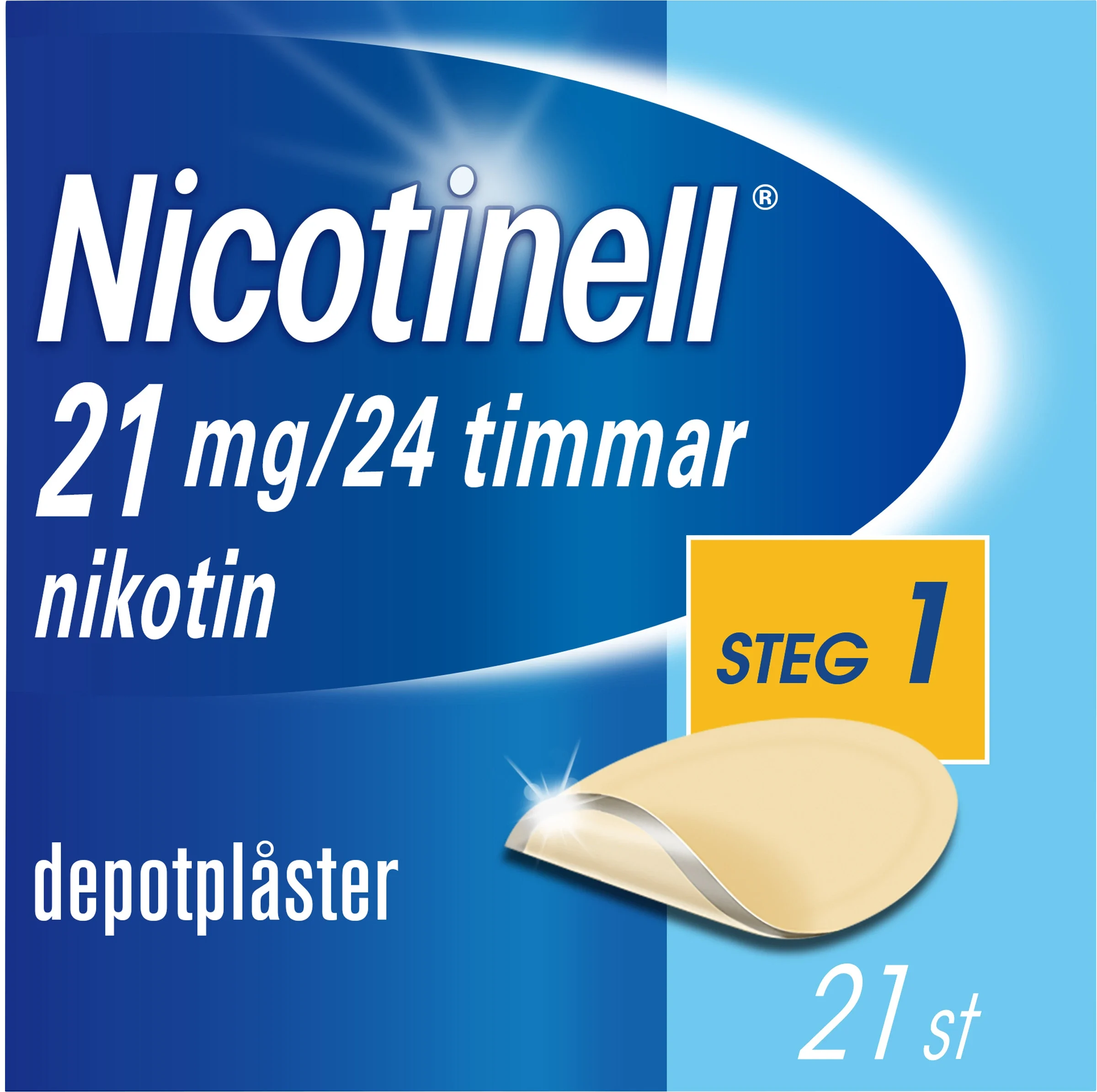 Nicotinell depotplåster 21 mg/24 timmar 21 st från Nicotinell – köp hos Apotek Hjärtat