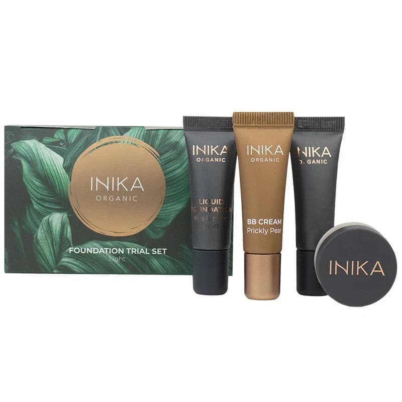 INIKA Foundation Trial Set Light från Inika Organic – köp hos Apotek Hjärtat