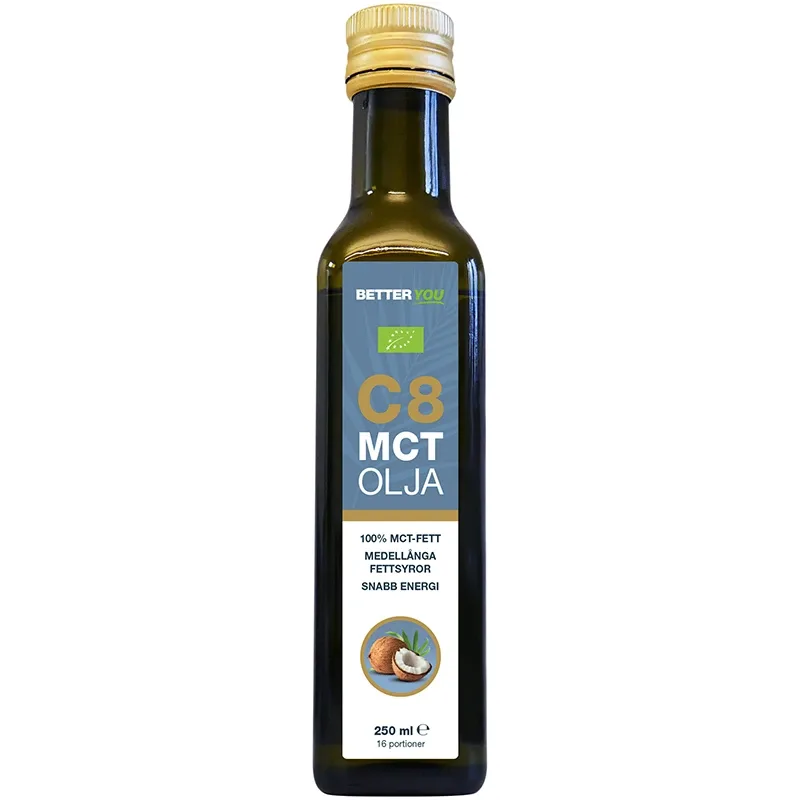 Better You Ekologisk C8 MCT Olja 250 ml från Better You – köp hos Apotek Hjärtat