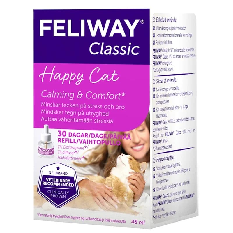 Feliway Classic Refill lösning för katt från FELIWAY – köp hos Apotek Hjärtat