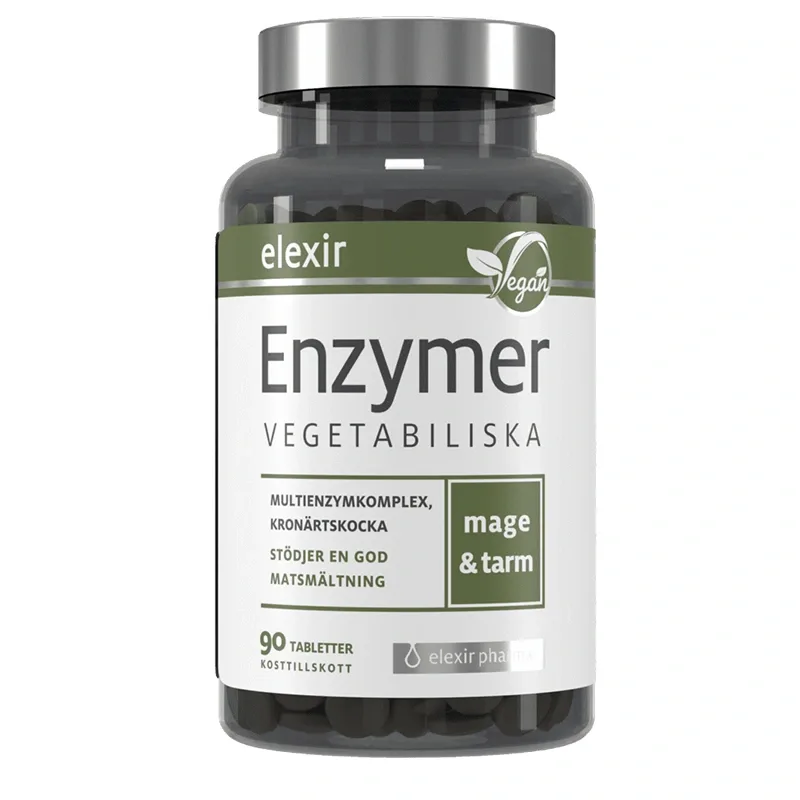 Elexir Pharma Enzymer 90 tabletter från Elexir Pharma – köp hos Apotek Hjärtat