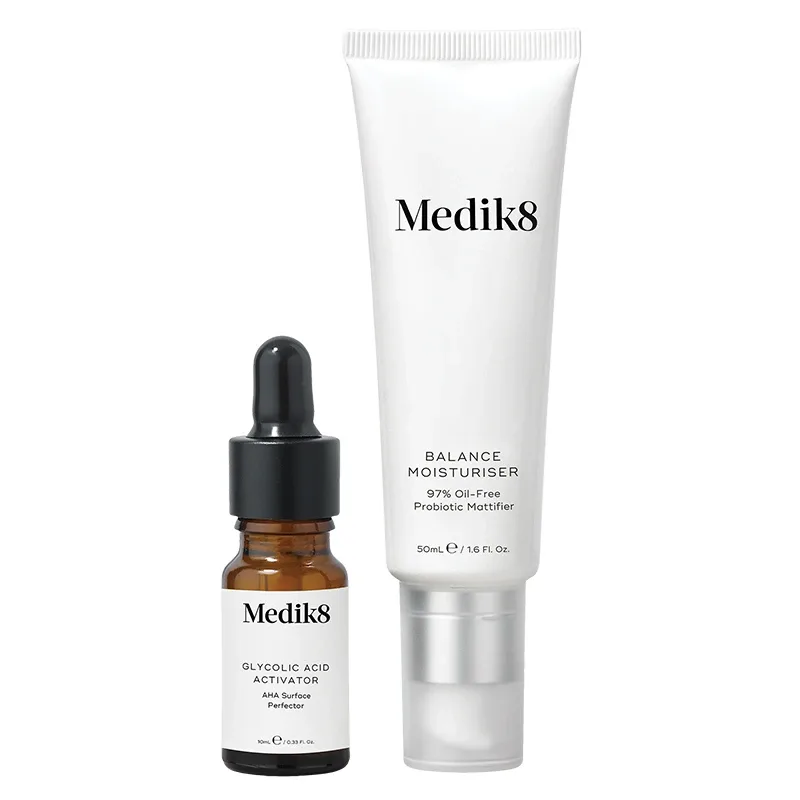Medik8 Balance Moisturiser with Glycolic Acid Activator 50 + 5ml från Medik8 – köp hos Apotek Hjärtat
