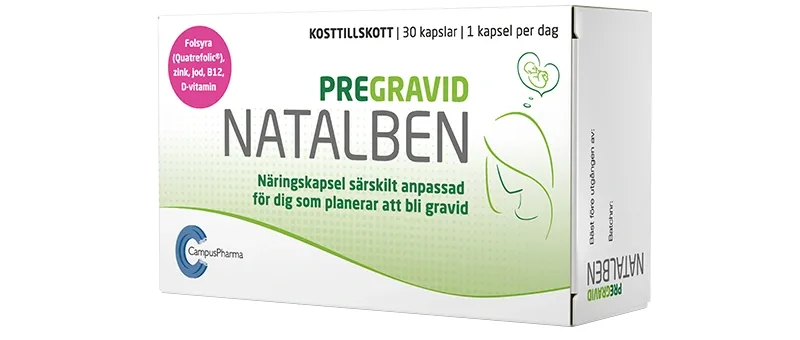 Natalben PreGravid 30 st från Natalben – köp hos Apotek Hjärtat