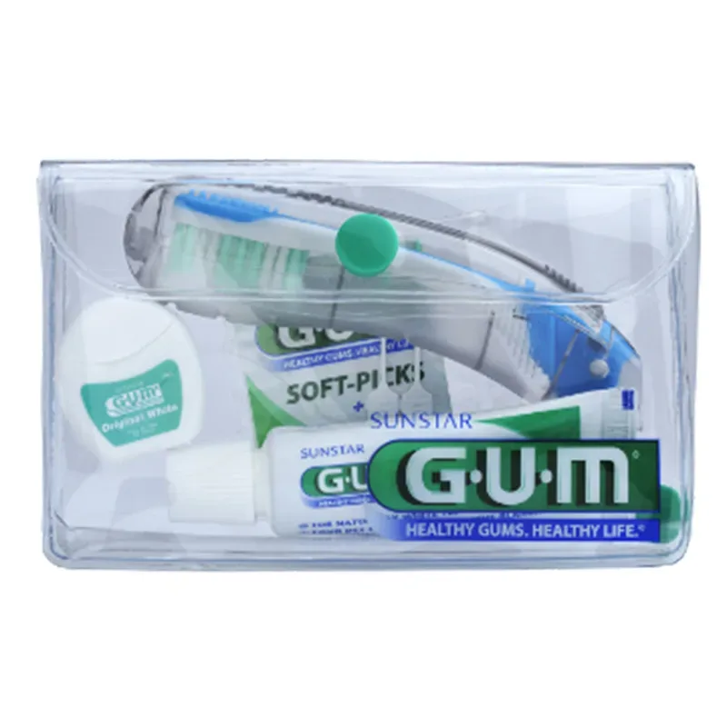 GUM Travel-Kit Neccessär med munvårdsartiklar 1st från GUM – köp hos Apotek Hjärtat