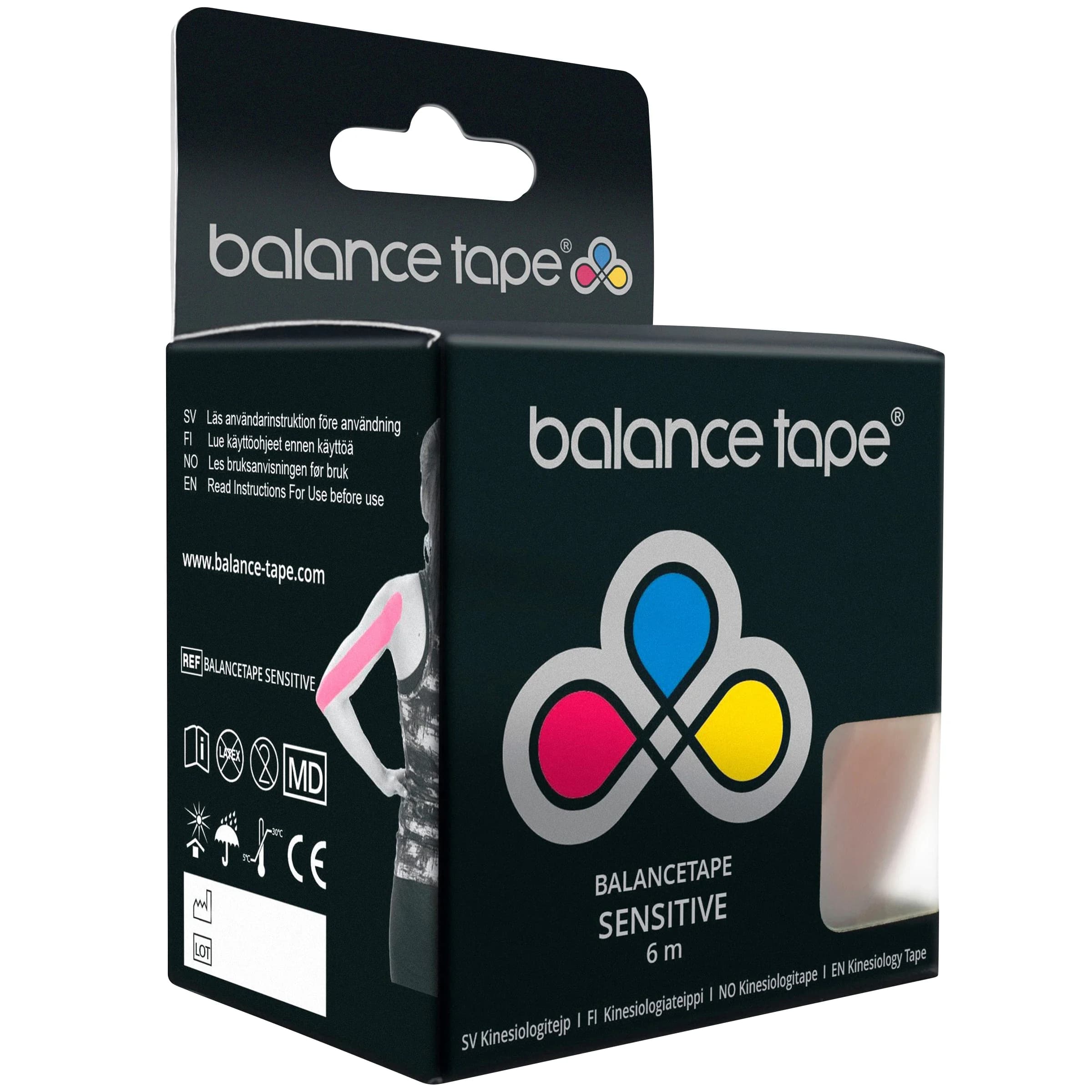 Hegu Kinesiologitejp Balance Sensitive Beige Rulle 5cm x 6m från Hegu – köp hos Apotek Hjärtat