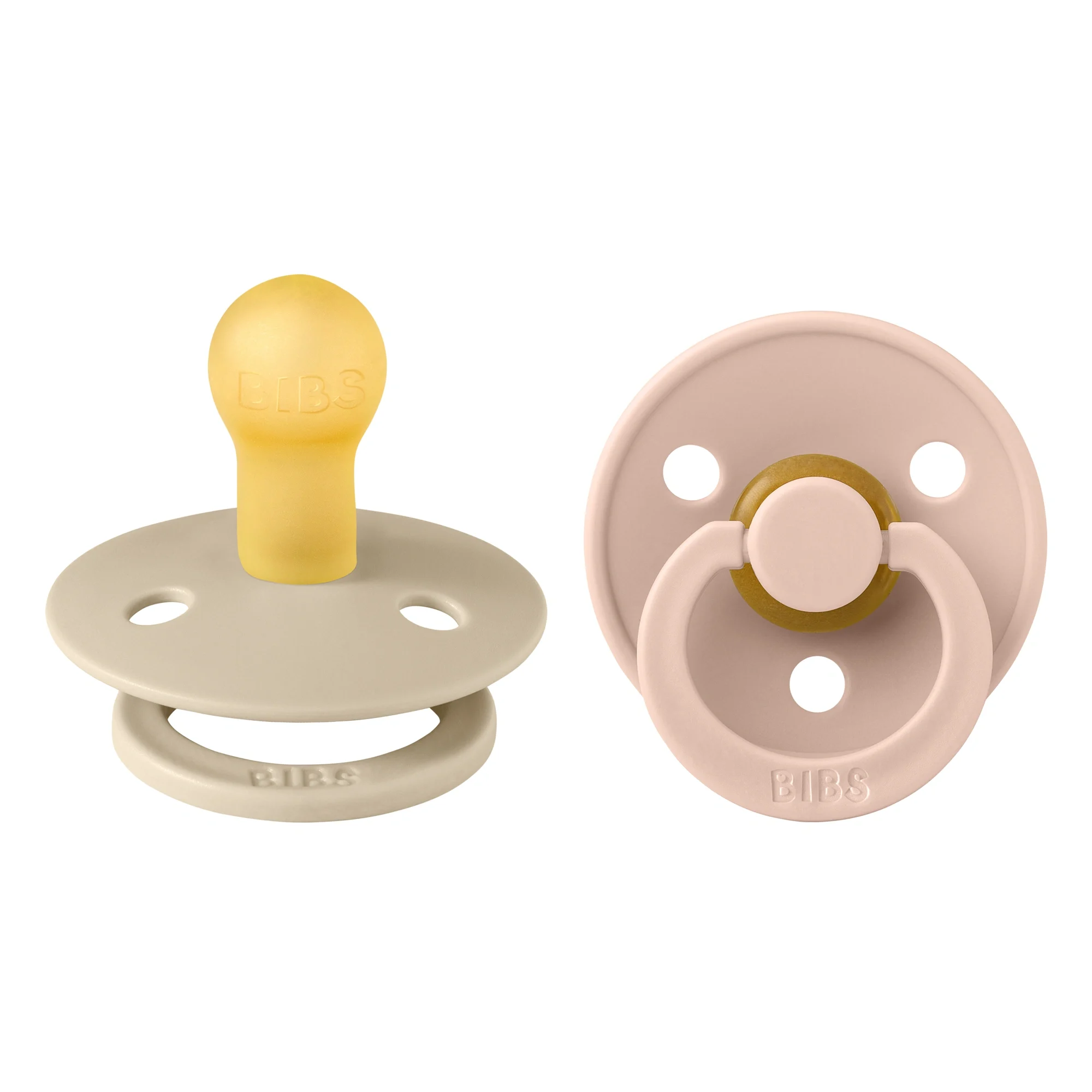 BIBS Colour Latex Size 1 Vanilla/Blush 2-pack från BIBS – köp hos Apotek Hjärtat