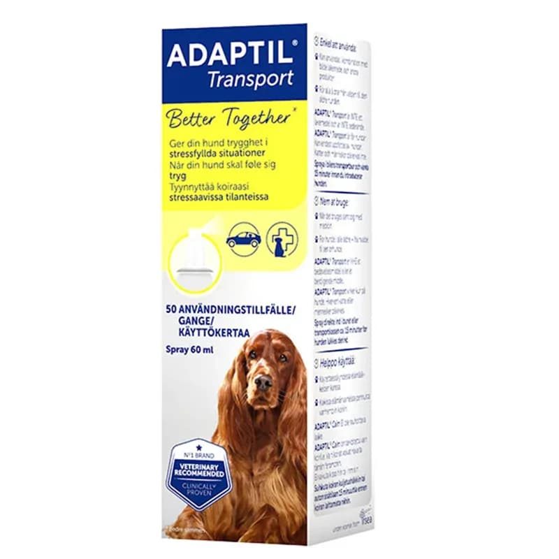 Adaptil Transport Spray 60 ml – från Adaptil – 276 kr – hos Apotek Hjärtat