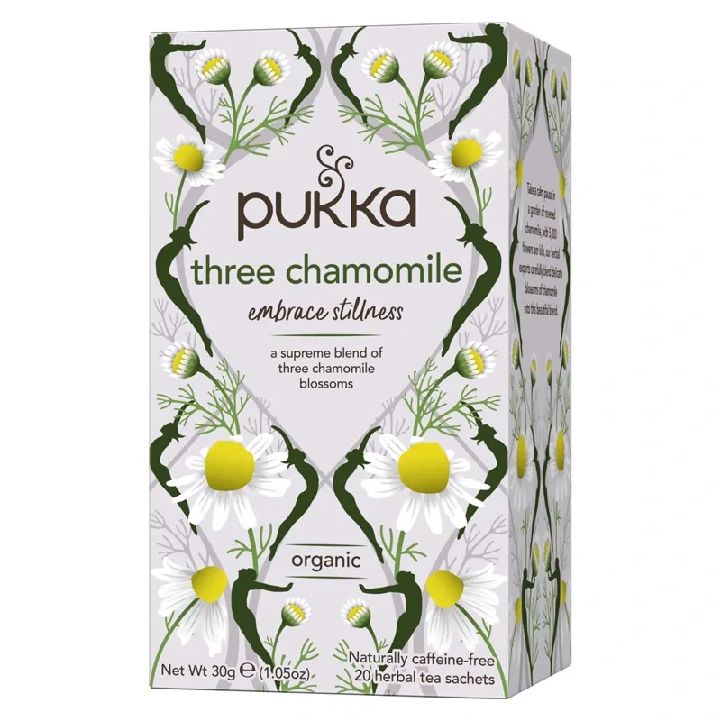Pukka Örtte Three Chamomile 20-pack från Pukka – köp hos Apotek Hjärtat
