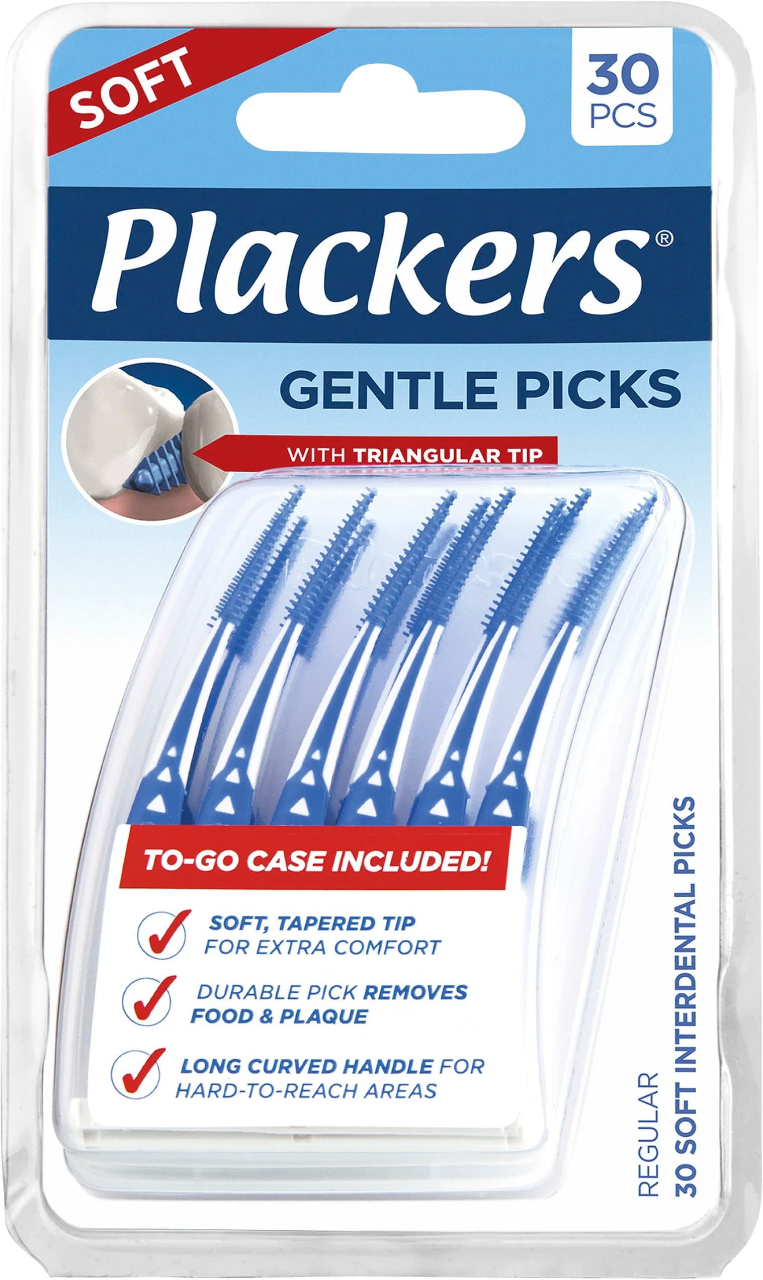 Plackers Gentle Picks 30 st från Plackers – köp hos Apotek Hjärtat