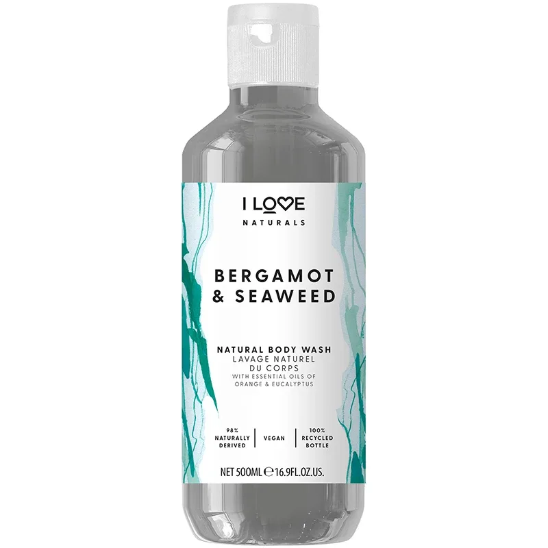 I LOVE Naturals Body Wash Bergamot & Seaweed 500 ml från I Love – köp hos Apotek Hjärtat