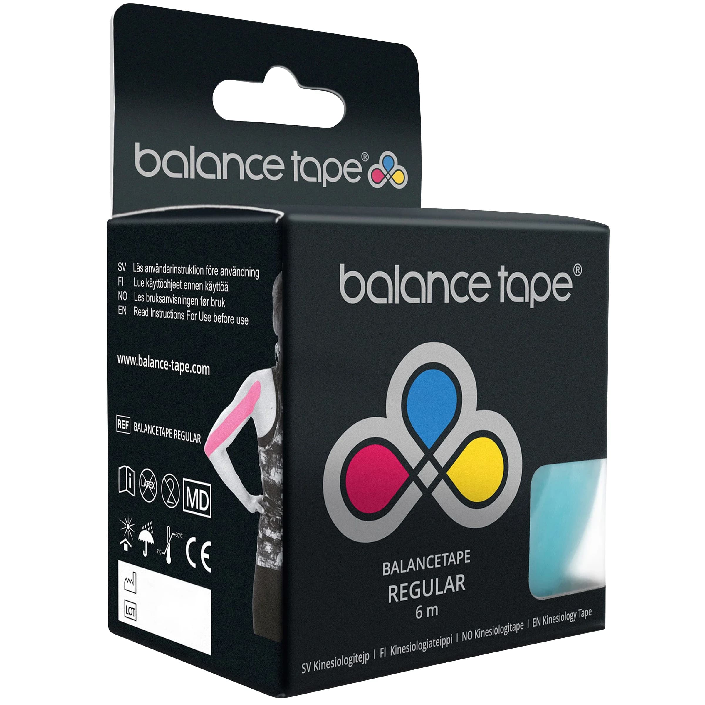 Hegu Kinesiologitejp Balance Tape Turkos Rulle 5cm x 6m från Hegu – köp hos Apotek Hjärtat