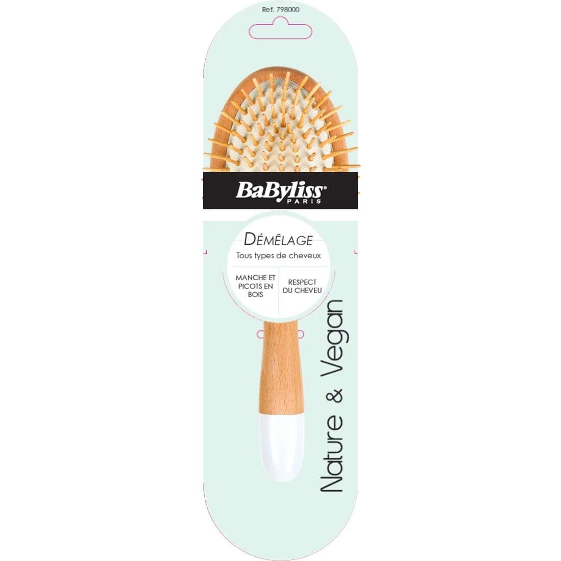 BaByliss Paddelborste Trä/Vit Stor från Babyliss – köp hos Apotek Hjärtat