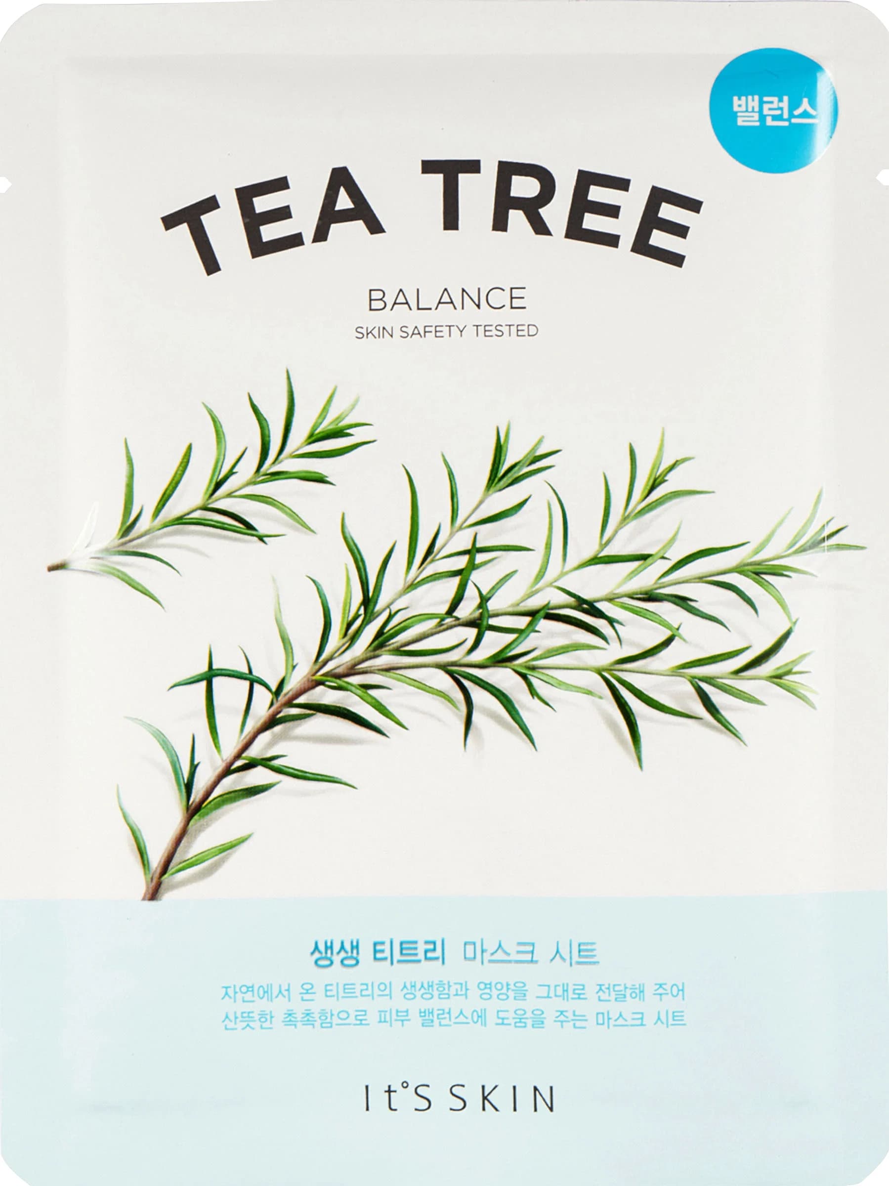 It’S SKIN The Fresh Tea Tree Sheet Mask 18 g från It's Skin – köp hos Apotek Hjärtat