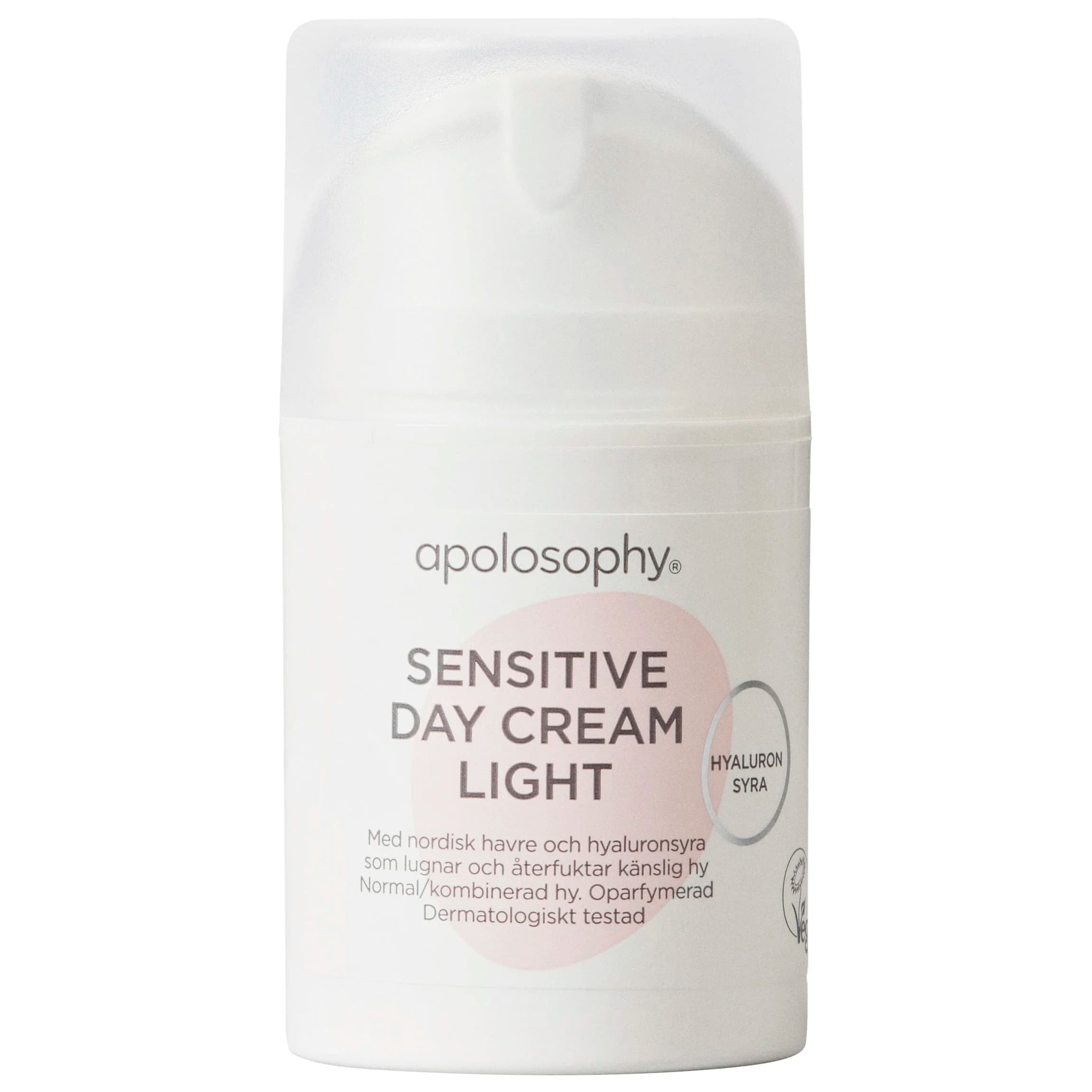 Apolosophy Sensitive Day Cream Light Oparf 50 ml – från Apolosophy – 159 kr – hos Apotek Hjärtat