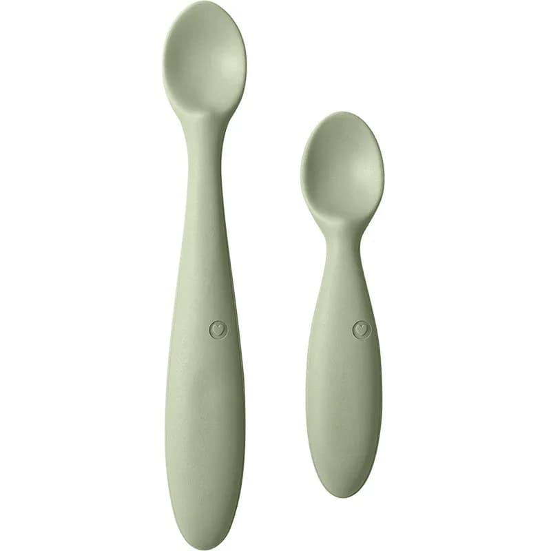 BIBS Spoon Set Sage från BIBS – köp hos Apotek Hjärtat