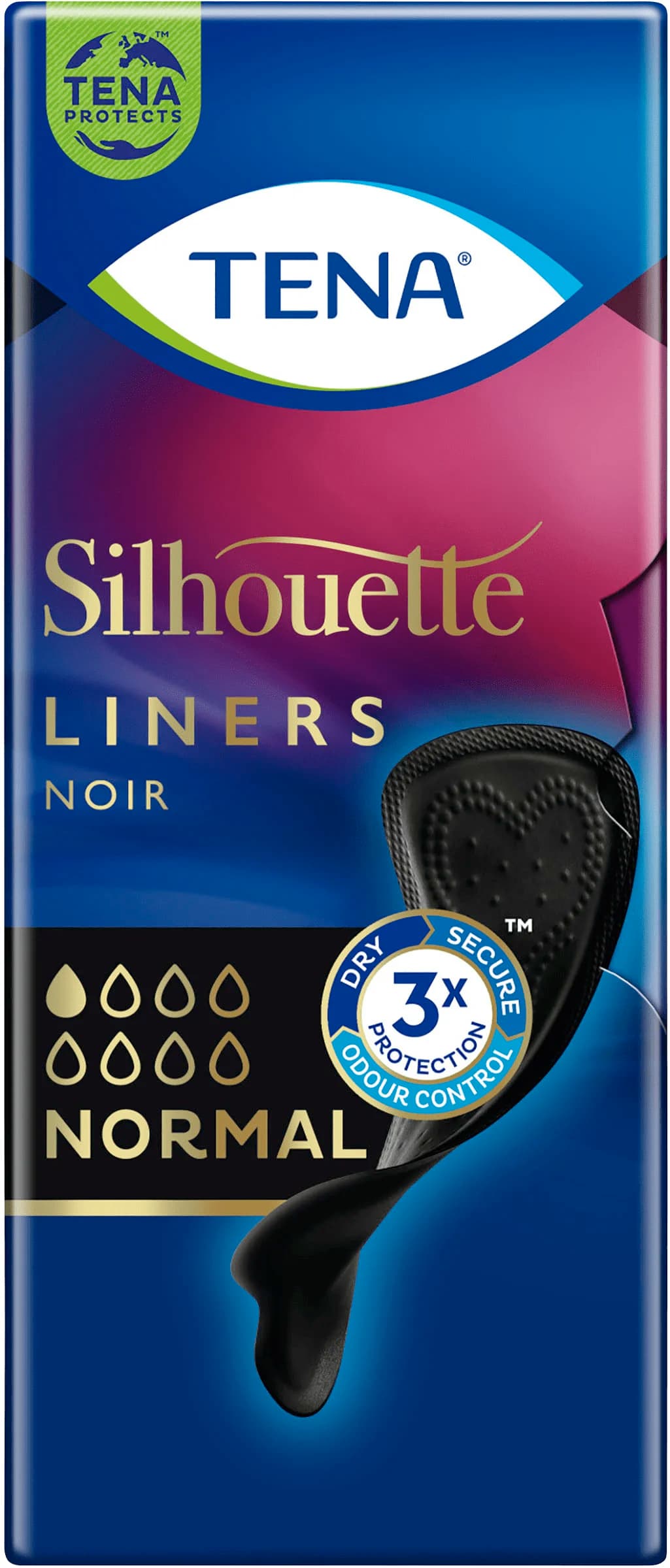 TENA Silhouette Noir Normal Trosskydd 26-pack från Tena – köp hos Apotek Hjärtat