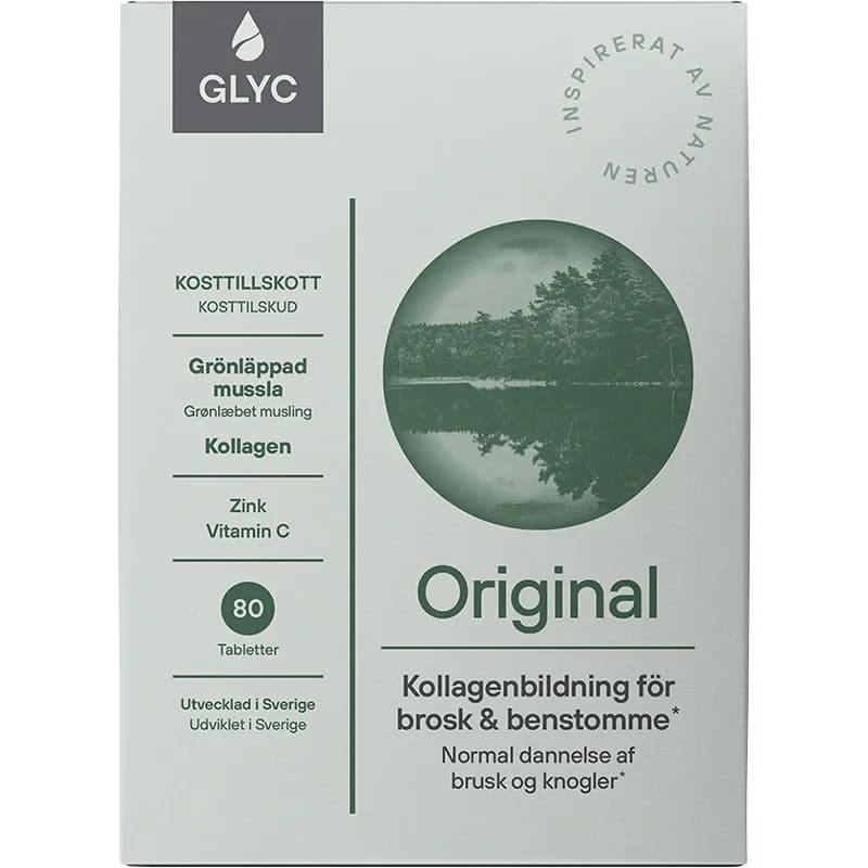 Glyc Original 80 tabletter från Glyc – köp hos Apotek Hjärtat