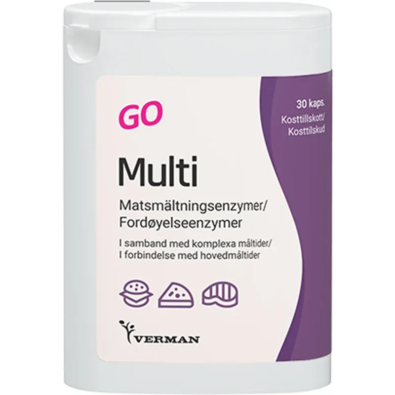 Multienzym GO 30 st från Go – köp hos Apotek Hjärtat