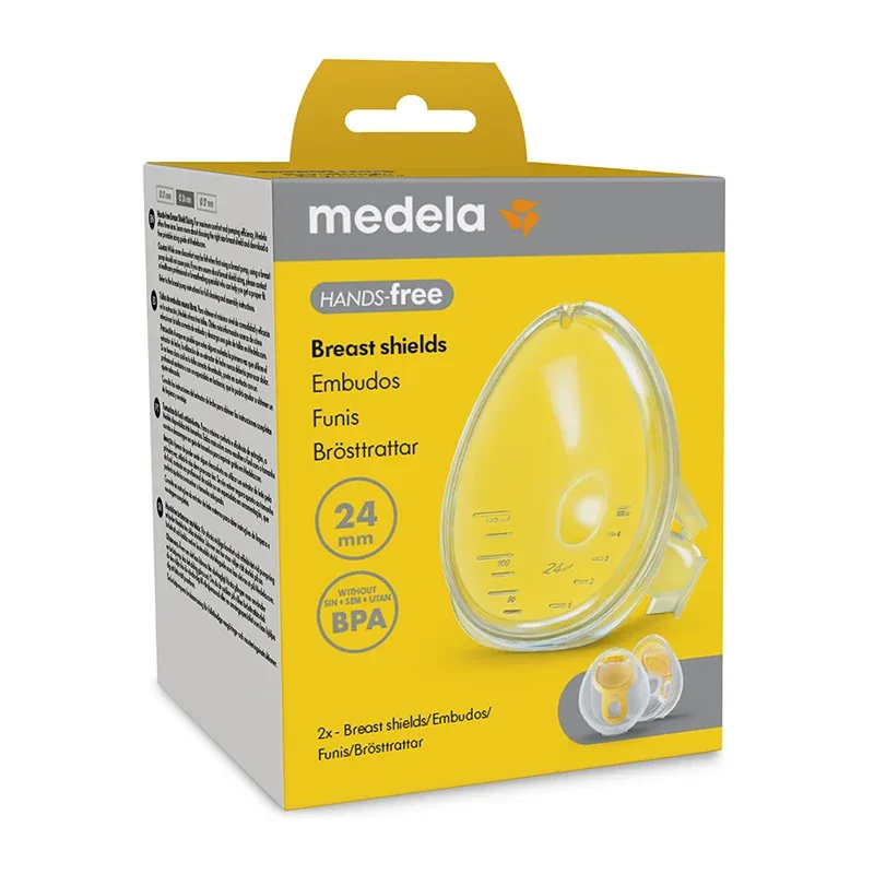 Medela Hands-free brösttratt 2-p 24 mm från Medela – köp hos Apotek Hjärtat