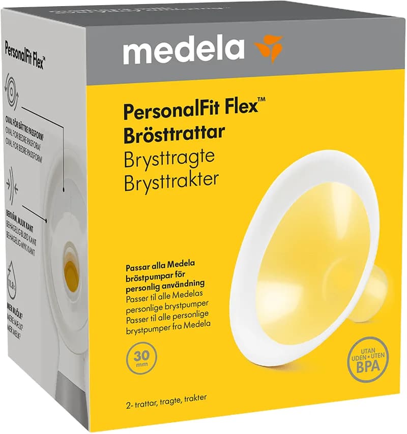 Medela PersonalFit Flex Brösttratt 2-pack 30 mm från Medela – köp hos Apotek Hjärtat