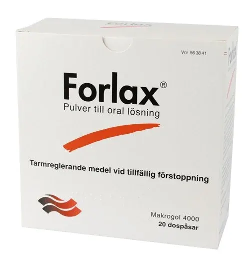 Forlax pulver till oral lösning dospåse 20 st från Forlax – köp hos Apotek Hjärtat