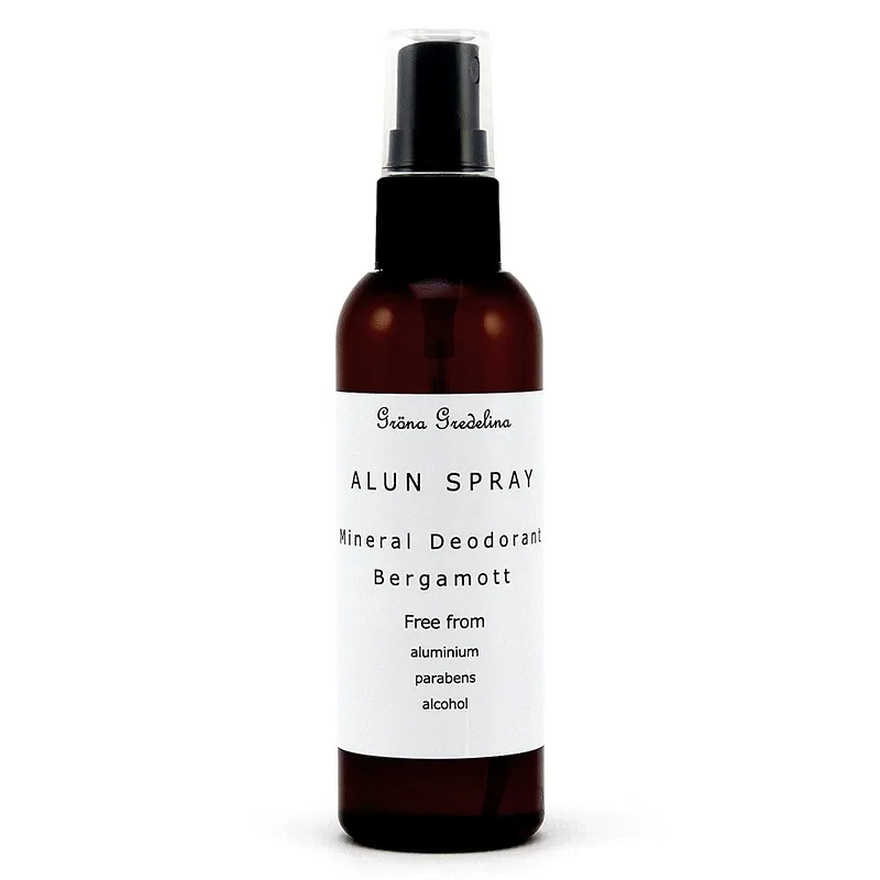 Gröna Gredelina Alunspray Saltdeo Bergamott 120 ml från Gröna gredelina – köp hos Apotek Hjärtat