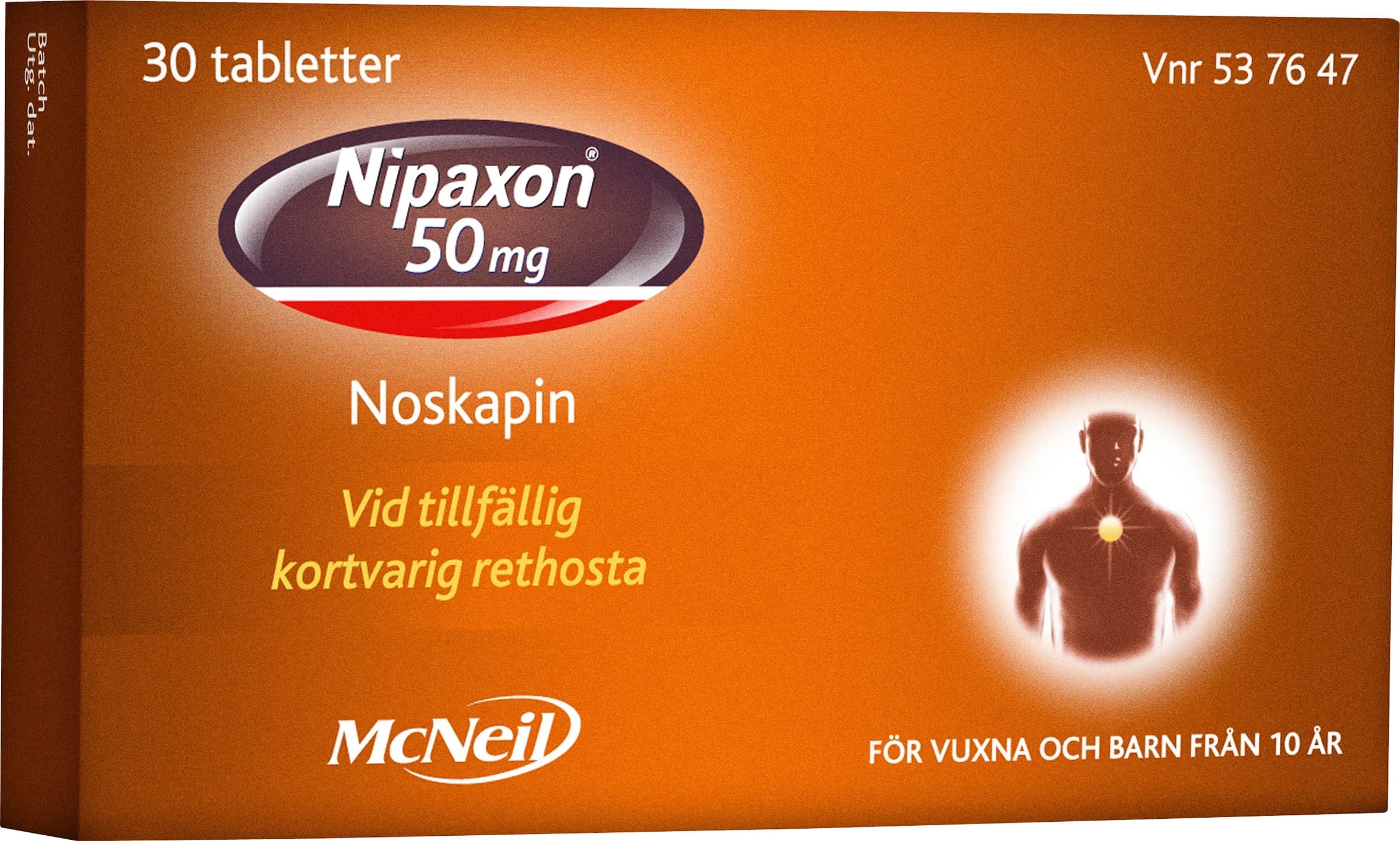 Nipaxon Tablett 50 mg 30 st från Nipaxon – köp hos Apotek Hjärtat