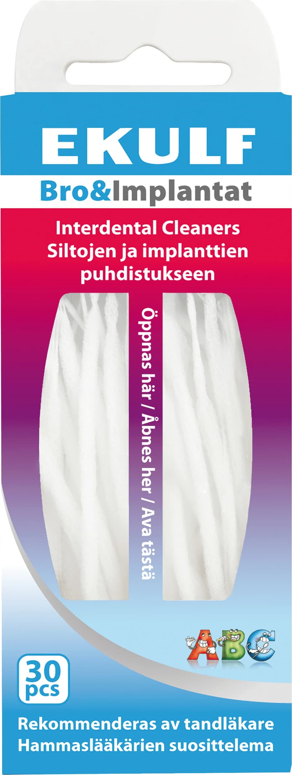 Ekulf Interdental Cleaners tandtråd 30 st från Ekulf – köp hos Apotek Hjärtat