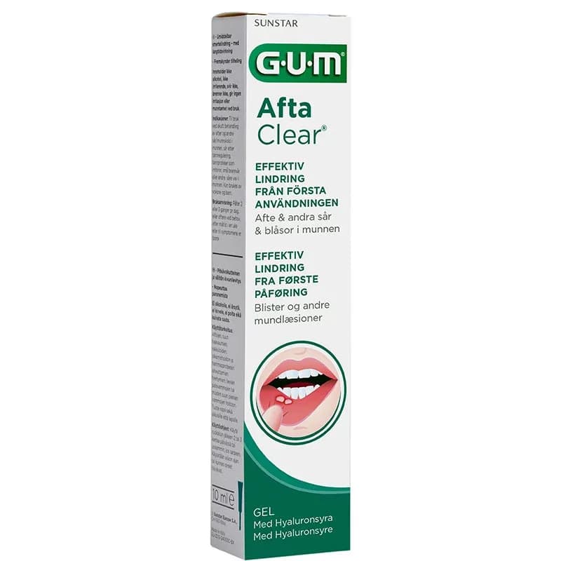 GUM AftaClear Gel 10 ml från GUM – köp hos Apotek Hjärtat