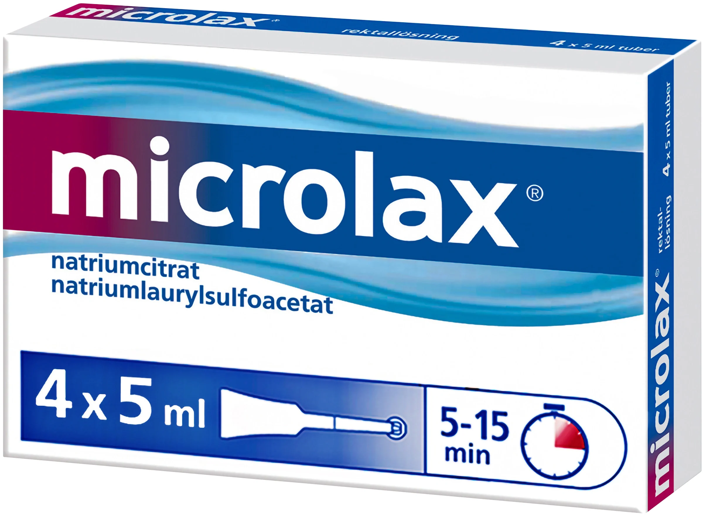 Microlax rektallösning tub 4x5 ml från Microlax – köp hos Apotek Hjärtat