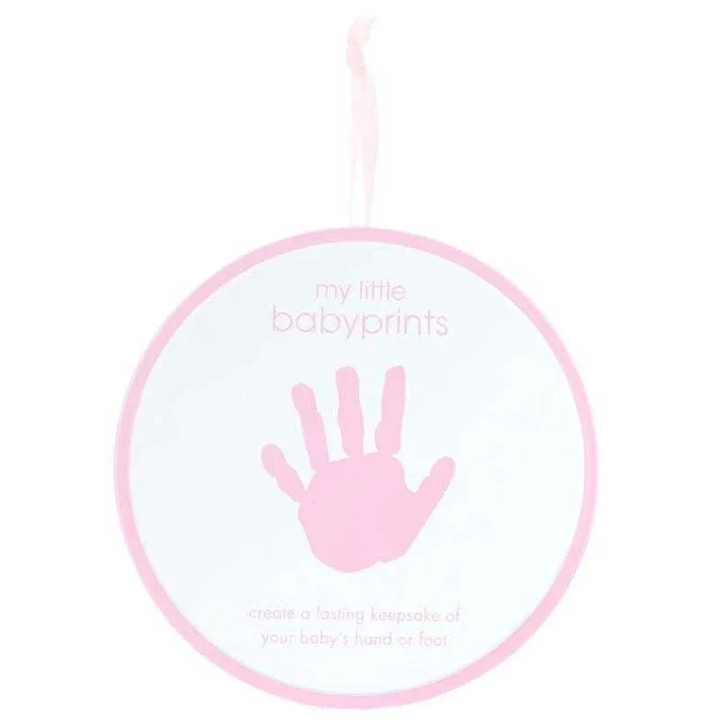 Pearhead Hand/Fotavtryck i Plåtburk Rosa från Pearhead – köp hos Apotek Hjärtat