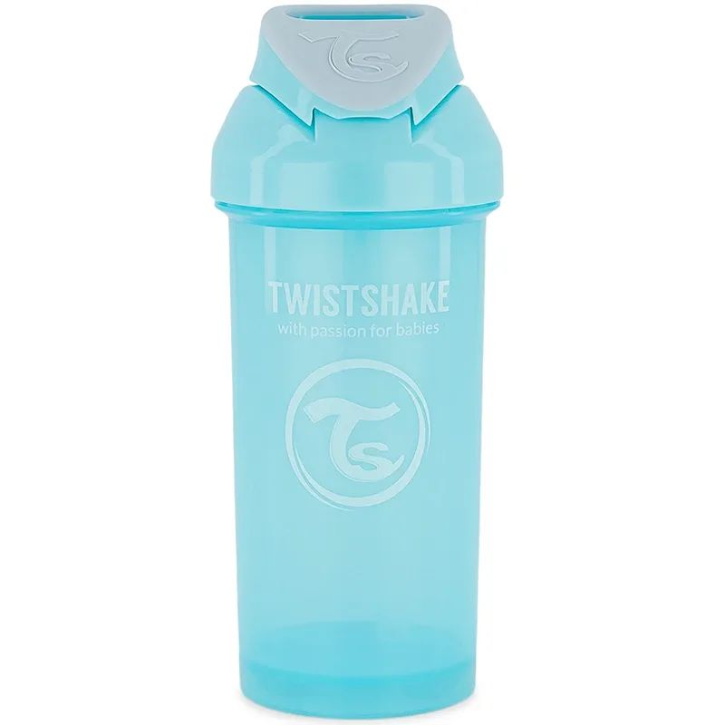 Twistshake Straw Cup 360 ml 6+ mån Pastellblå från Twistshake – köp hos Apotek Hjärtat