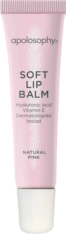 Apolosophy Soft Lip Balm Natural Pink 12 ml från Apolosophy – köp hos Apotek Hjärtat
