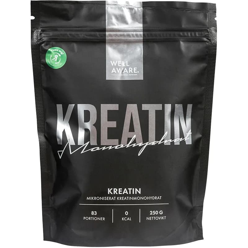 WellAware Kreatin Pulver 250 g från WellAware – köp hos Apotek Hjärtat