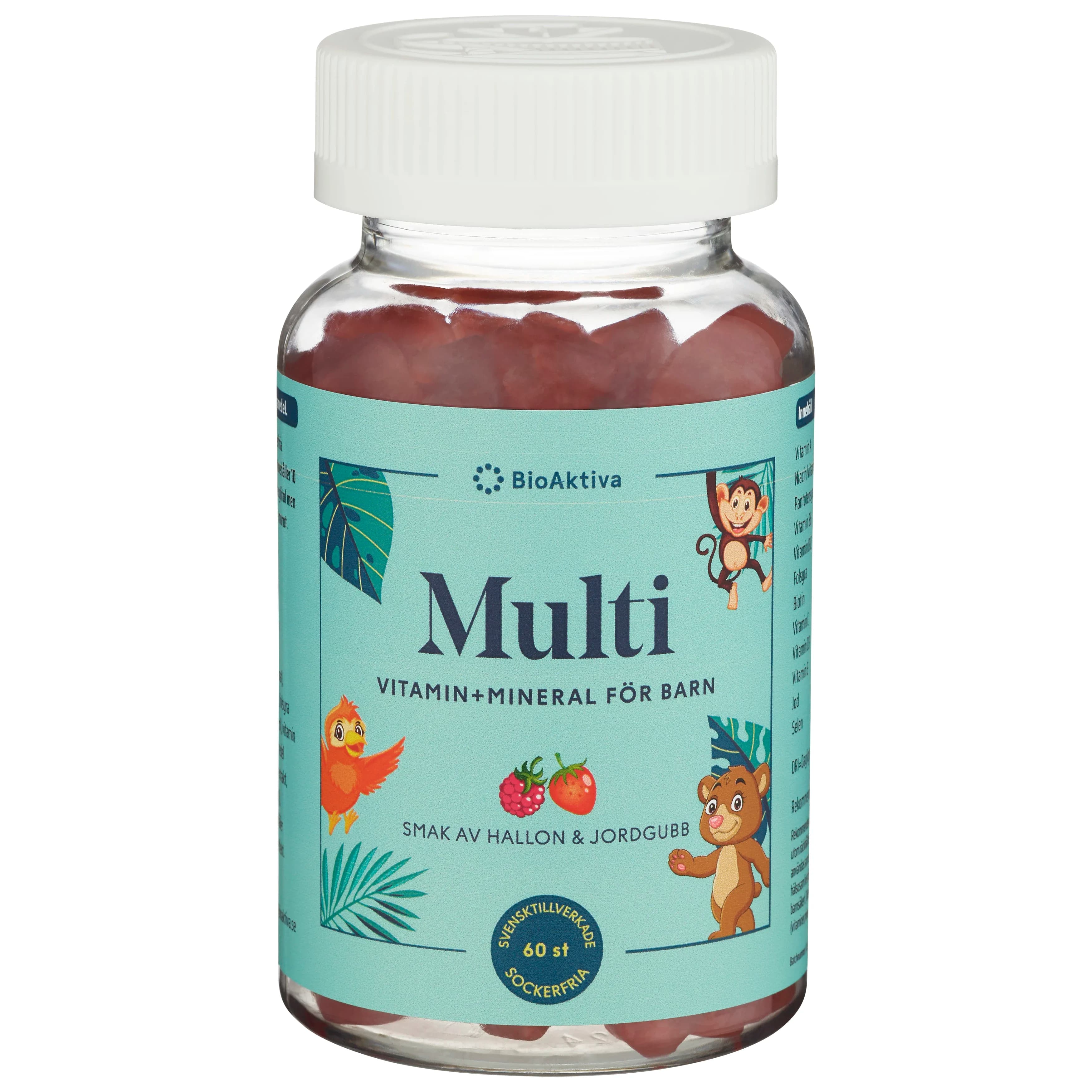 Bioaktiva Multi Vitamin+Mineral för Barn 60 st från Bioaktiva – köp hos Apotek Hjärtat