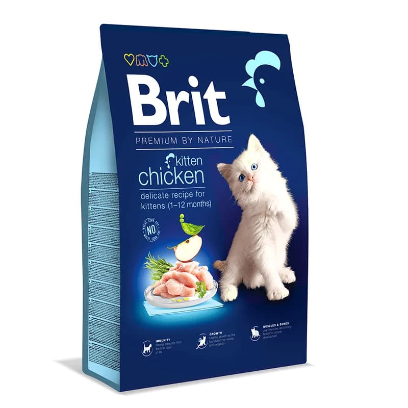 Brit Premium by Nature Cat Kitten Chicken 8 kg från Brit – köp hos Apotek Hjärtat