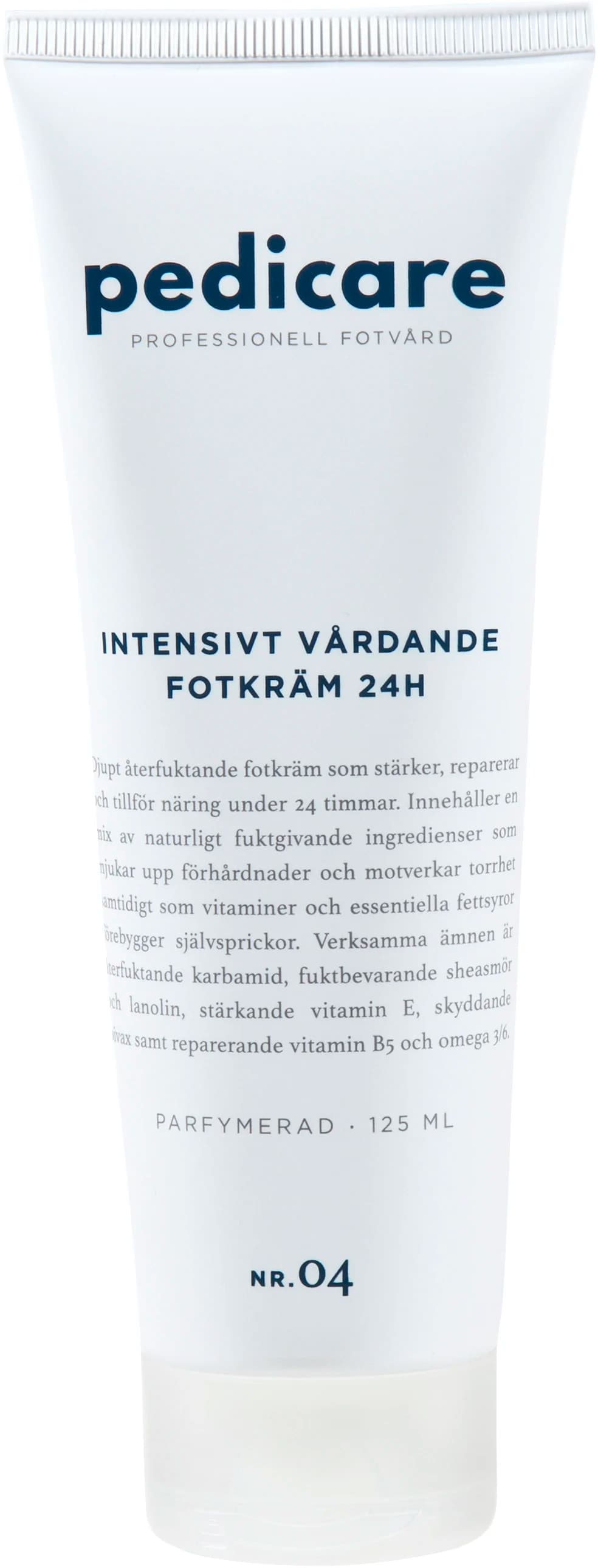 Pedicare Intensivt Vårdande Fotkräm 24H 125 ml från Pedicare – köp hos Apotek Hjärtat