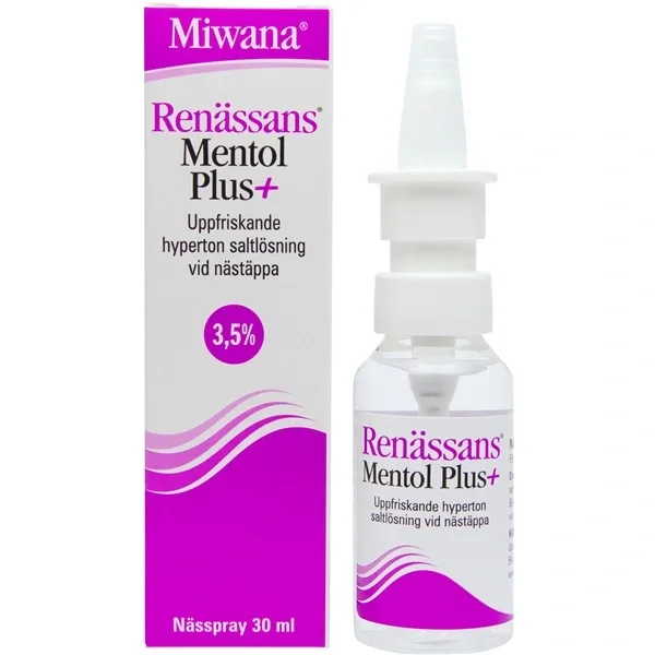 Renässans Mentol Plus nässpray 30 ml från Renässans – köp hos Apotek Hjärtat