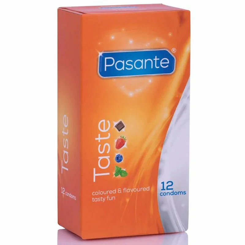 Pasante Taste Kondomer 12-pack från Pasante – köp hos Apotek Hjärtat