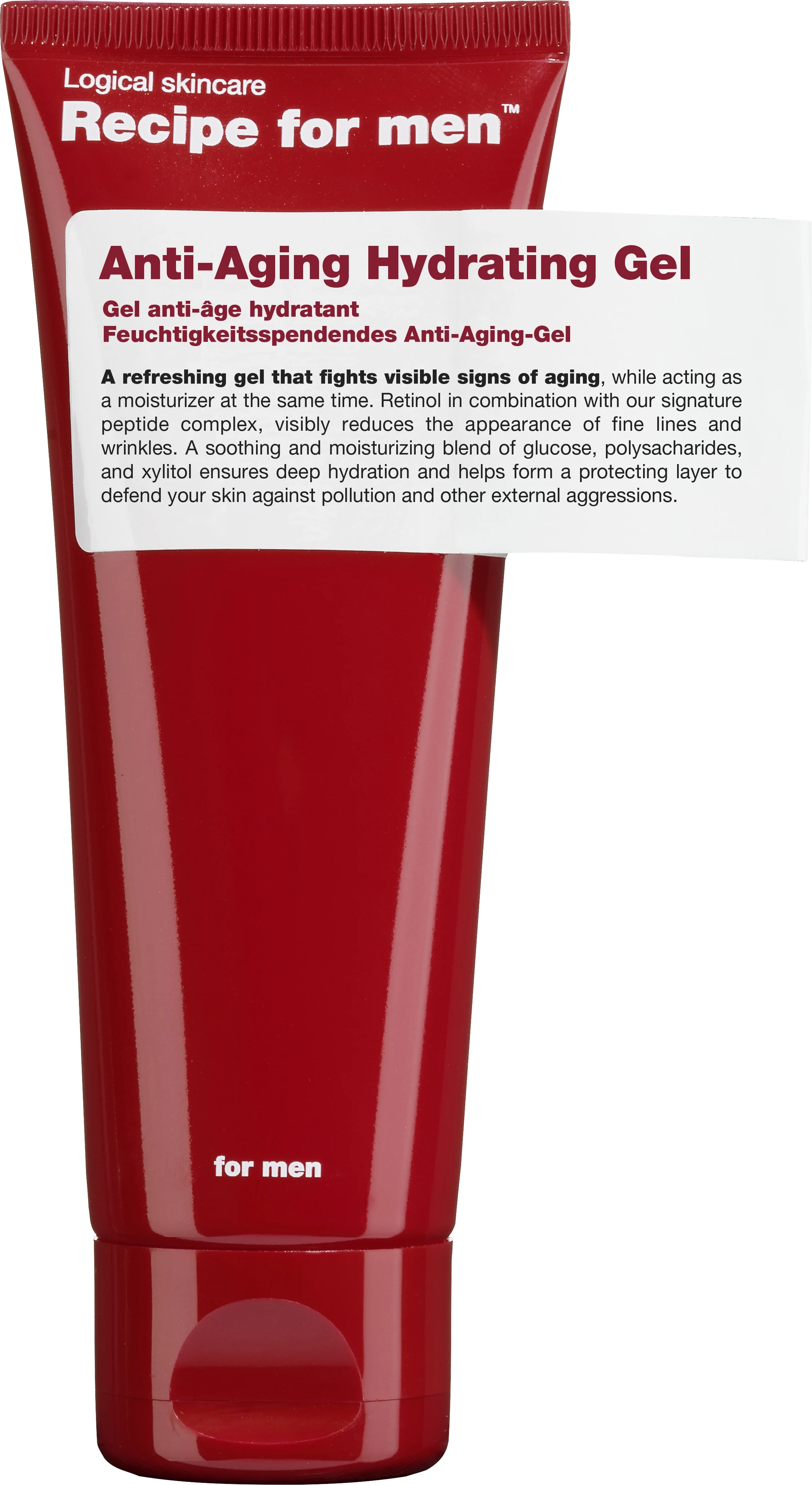 Recipe for Men Anti Aging Gel 75 ml från Recipe for Men – köp hos Apotek Hjärtat