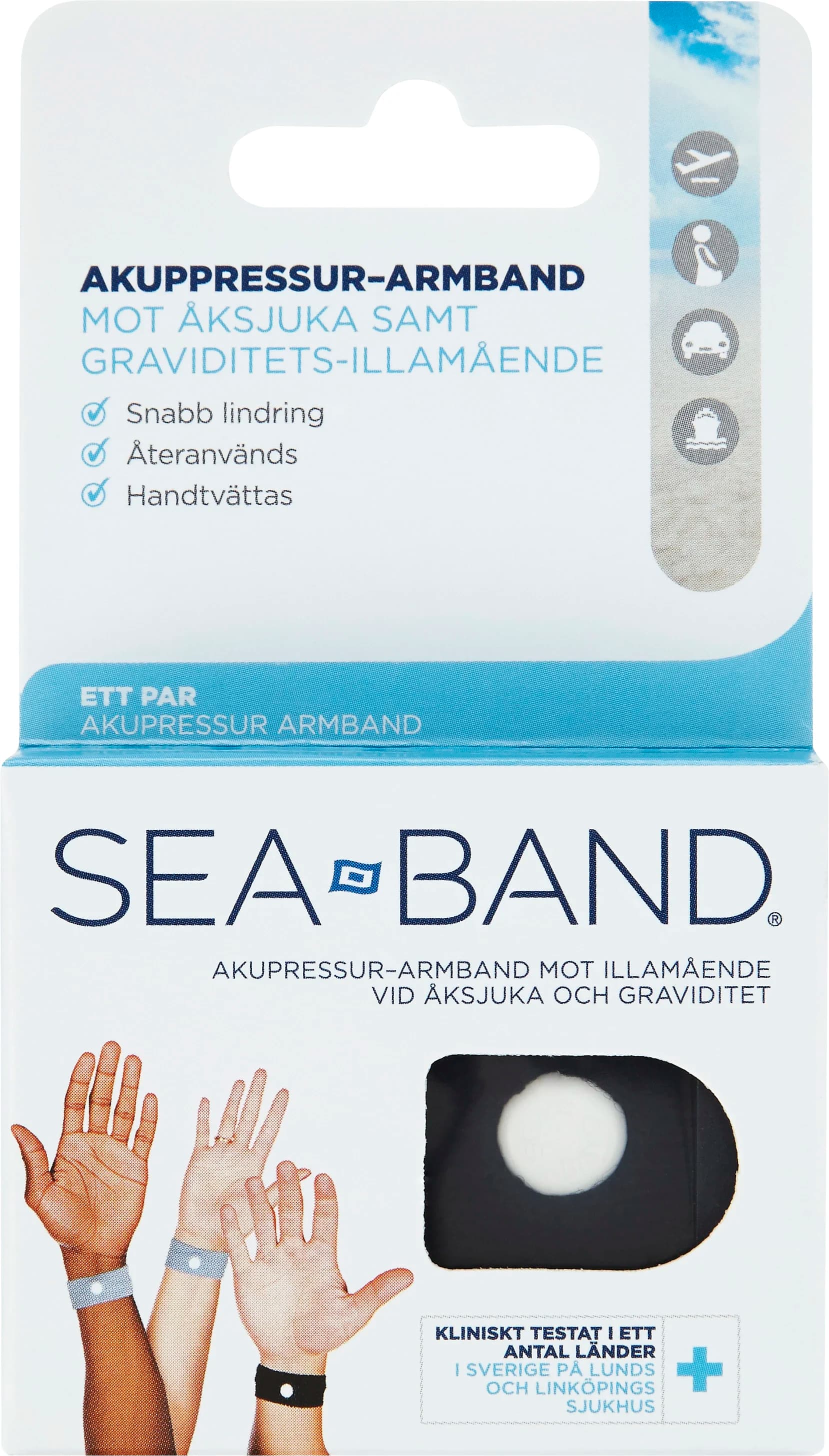 Sea-Band armband 1 st från Sea-band – köp hos Apotek Hjärtat