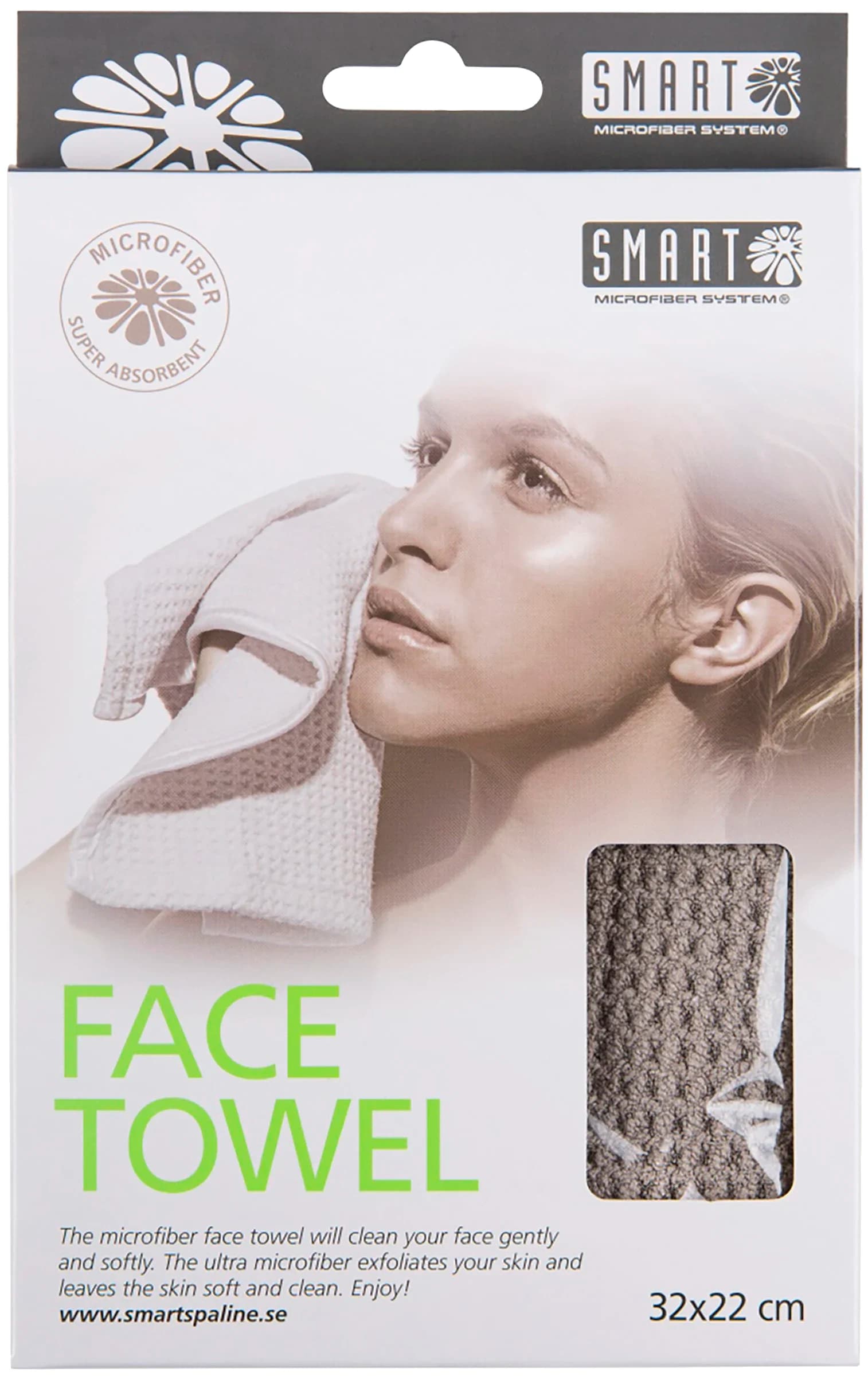 Smart Facetowel Grey från Smart – köp hos Apotek Hjärtat