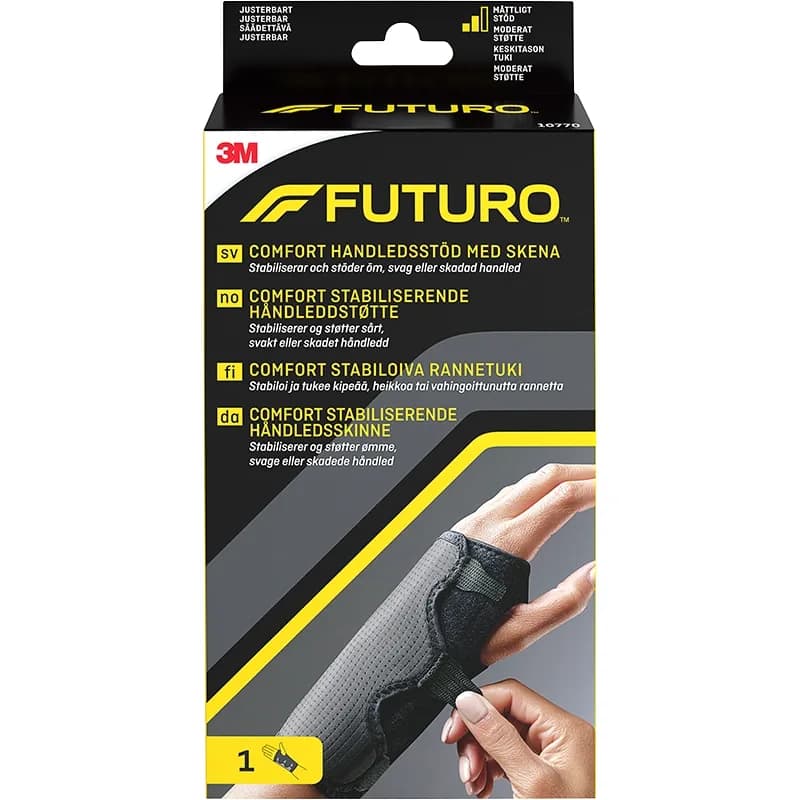 Futuro Comfort Handledsstöd med skena från Futuro – köp hos Apotek Hjärtat